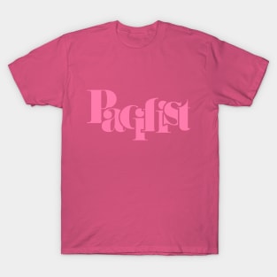 Pacifist pink T-Shirt